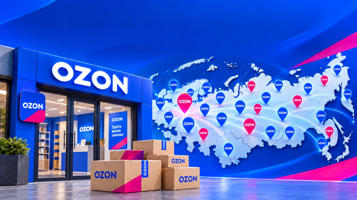 Доставка в ПВЗ OZON